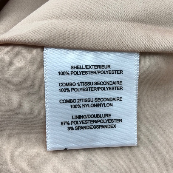 Badgley Mischka Eislyn Butterfly Embroidered Dress - Picture 9 of 10